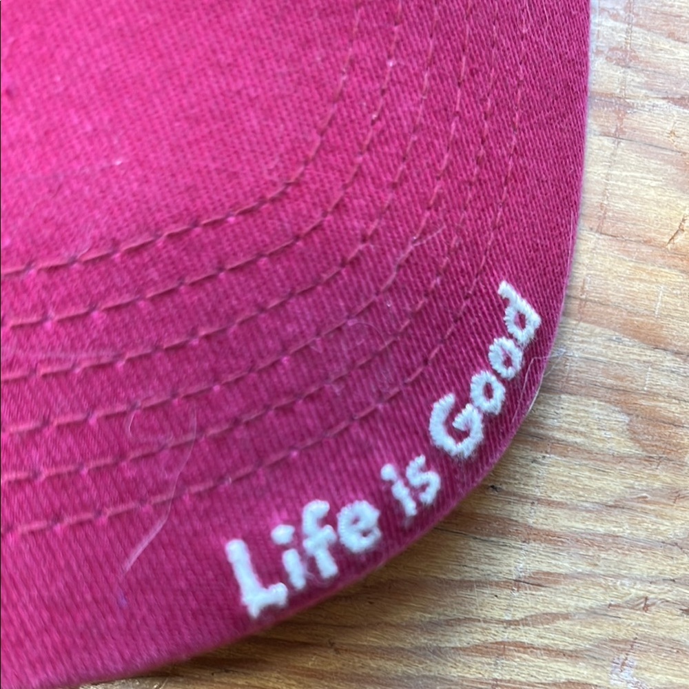 Life Is Good Unicorn Hat - Burgundy - Picture 4 of 7